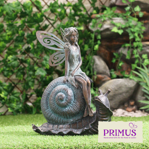 Fairy on a snail