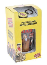 Del Boy Pint glass and bottle opener