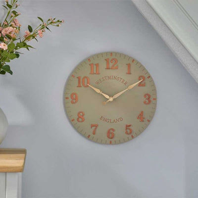 Westminster Sandstone Clock