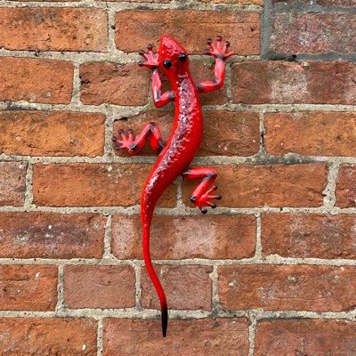 Metal Gecko Wall Art