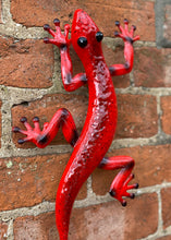 Metal Gecko Wall Art